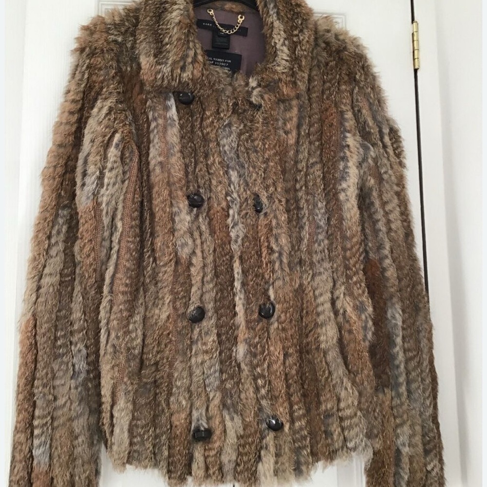 Women's Fur Jacket - Brown